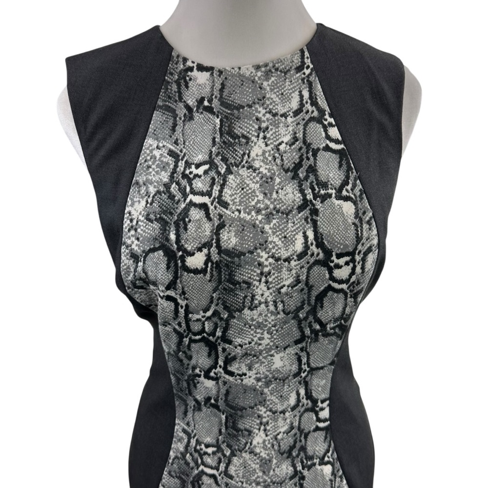 Calvin Klein Python Print Elegant Black and Gray … - image 4